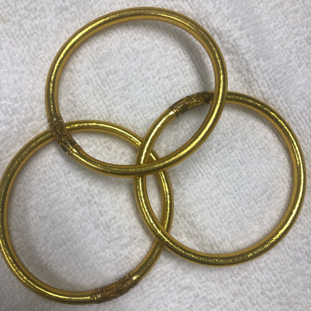 BuDhaGirl All Weather Bangles - Gold/ Medium